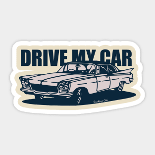 Drive My Car // Breakfast Club Fan Art Sticker